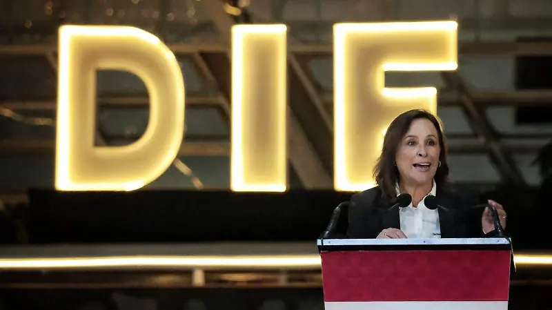 Encendido del árbol navideño DIF